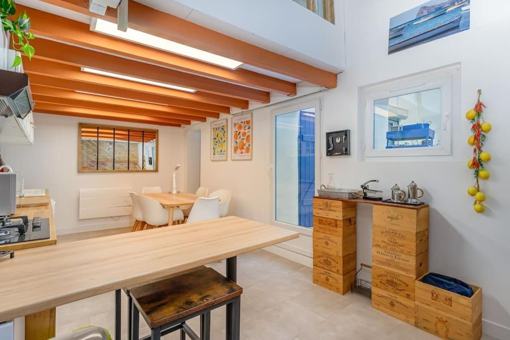 Duplex 4 Pers. Centre Avec Cour Privee Ensoleillee Apartment มาร์กเซย ภายนอก รูปภาพ